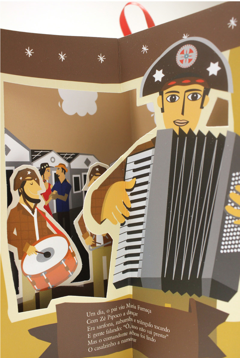 Livro Pop-up - O Pipoco dos Bacamarteiros - Imagem 5
