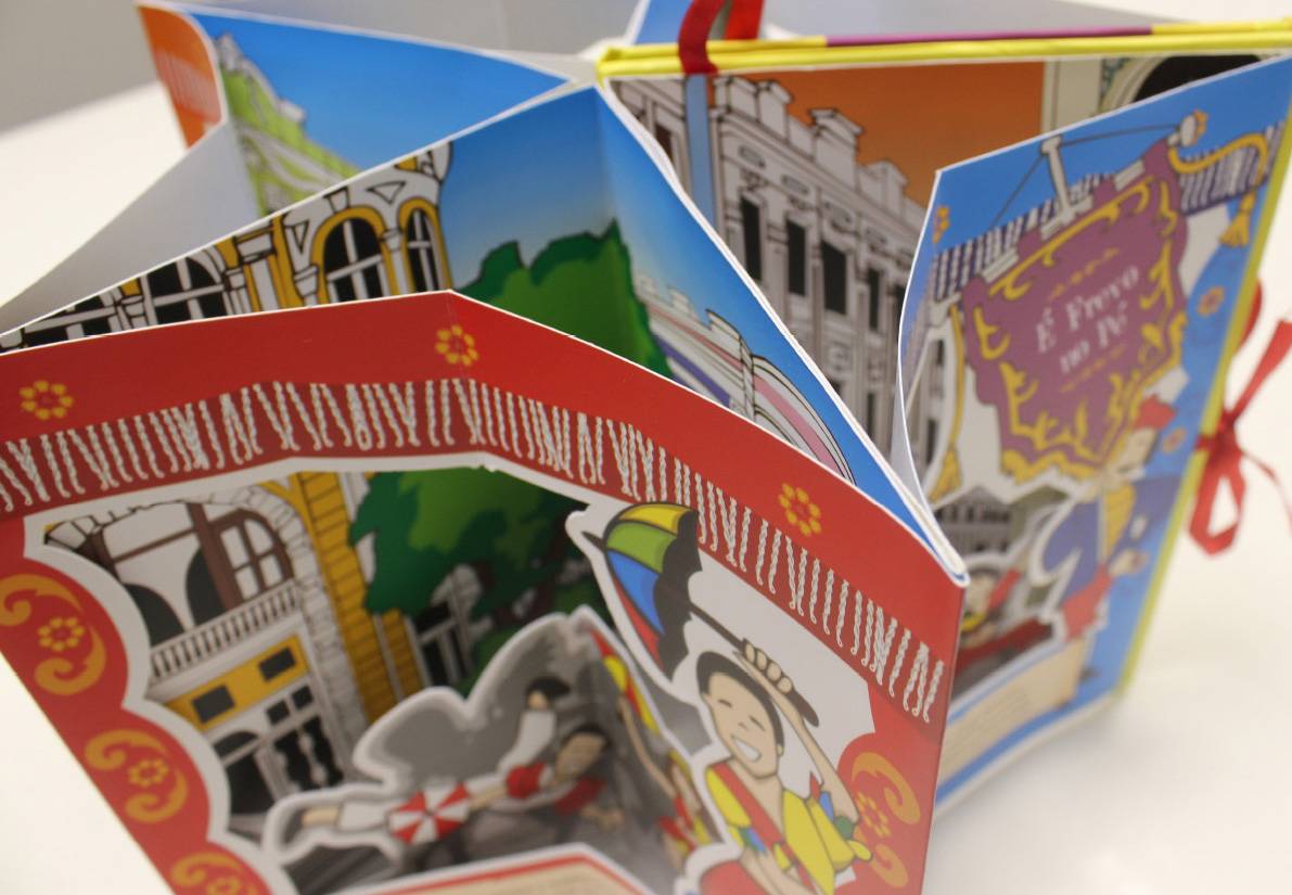 Livro Pop-up - É Frevo no Pé - Imagem 4