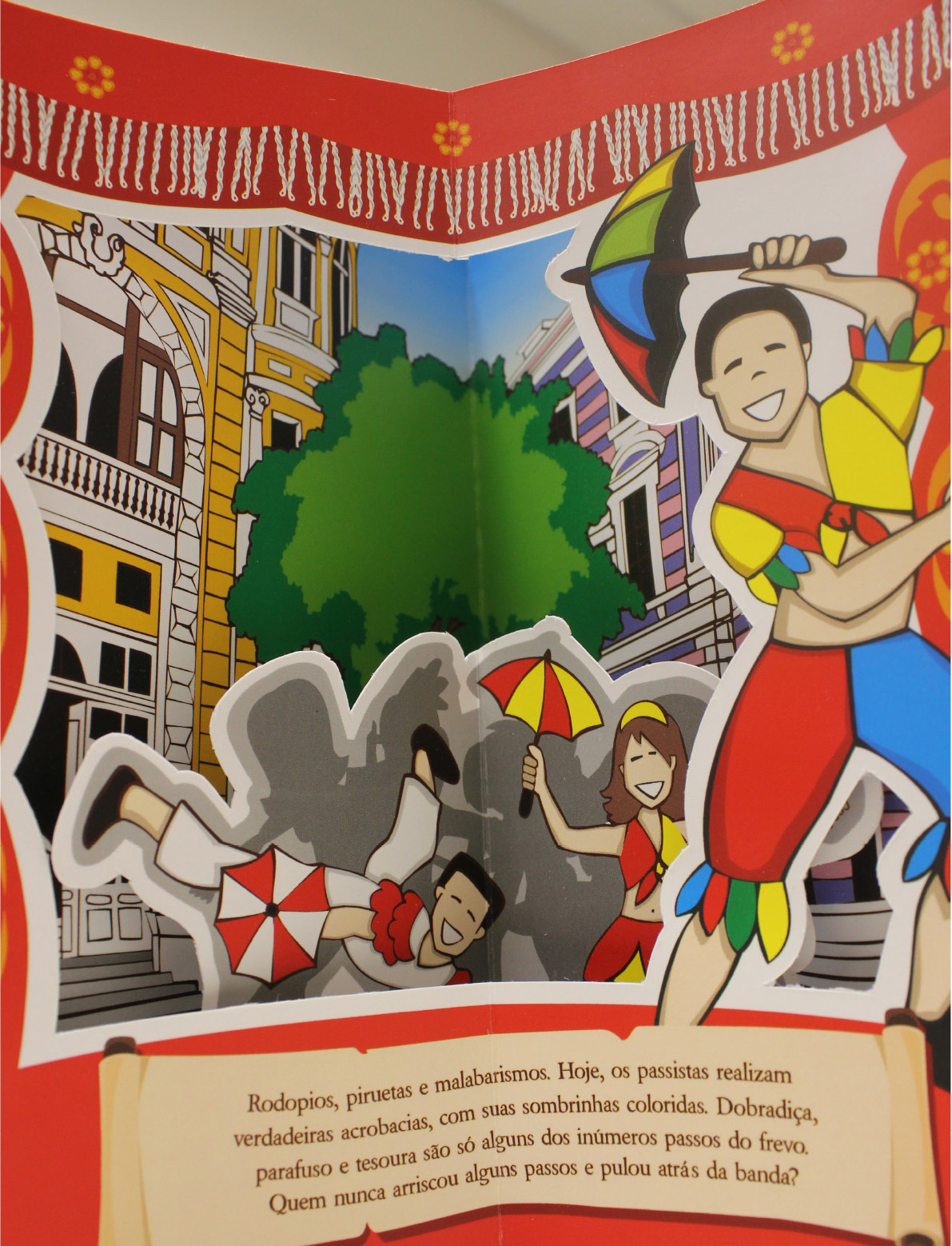 Livro Pop-up - É Frevo no Pé - Imagem 5