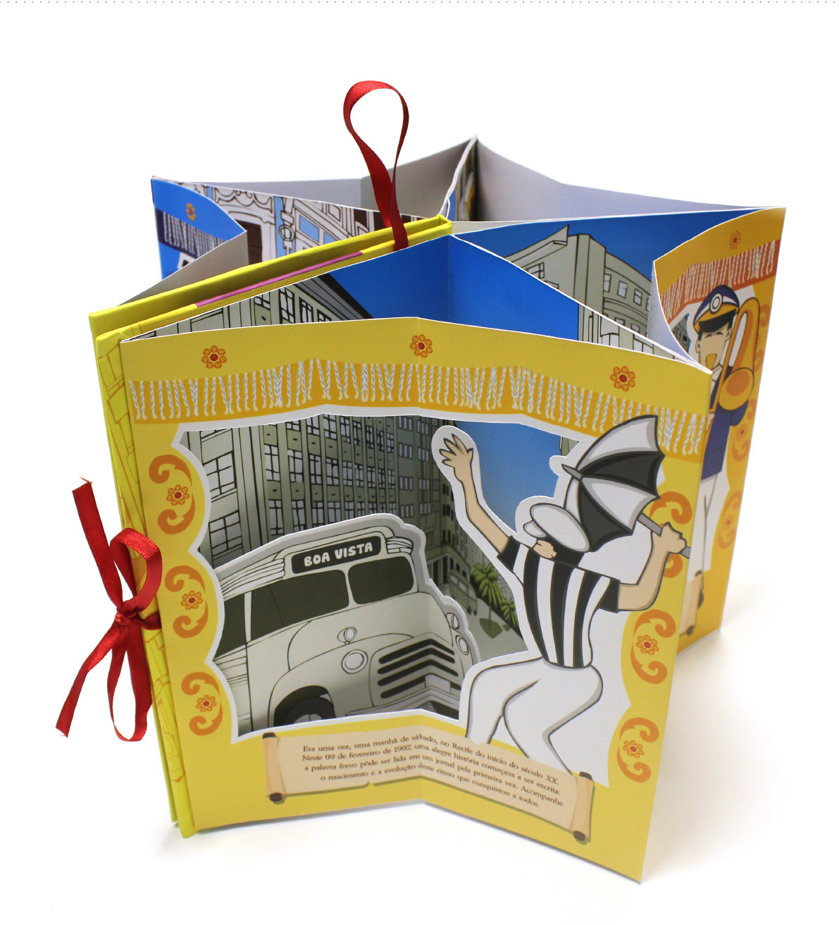 Livro Pop-up - É Frevo no Pé - Imagem 3