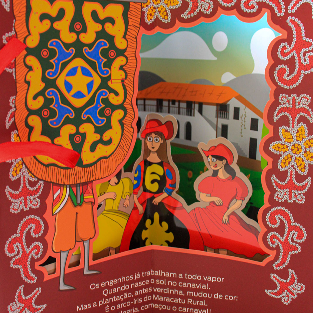 Livro Pop-up O maracatu está solto - Imagem 5