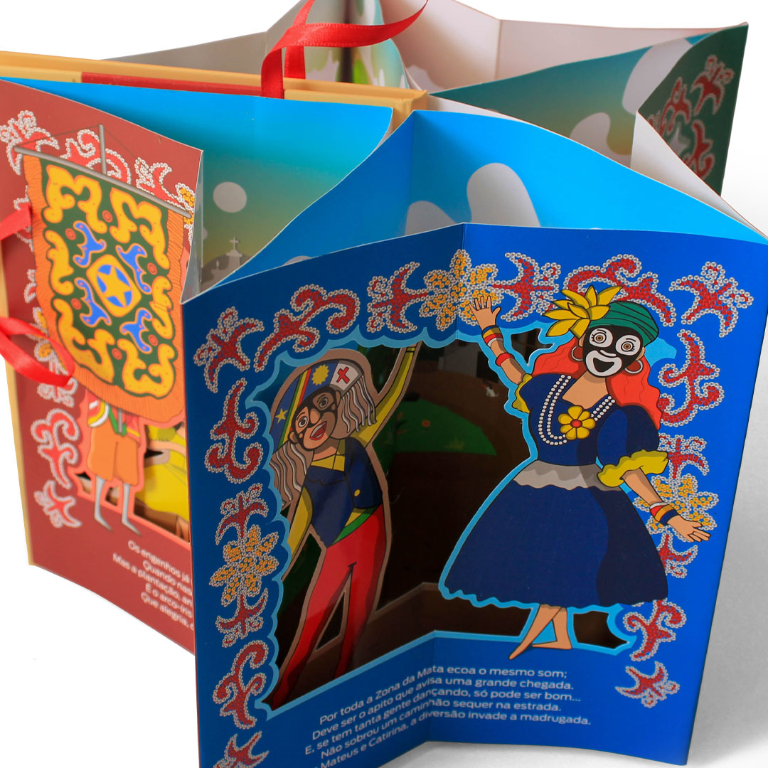 Livro Pop-up O maracatu está solto - Imagem 7