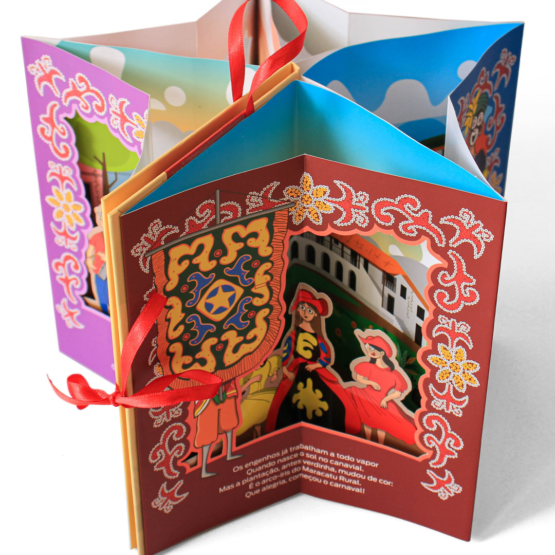 Livro Pop-up O maracatu está solto - Imagem 8